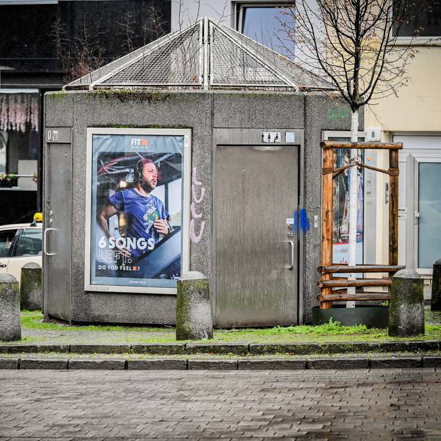 Öffentliche Toilette am Kopstadtplatz ist geschlossen / außer Betrieb