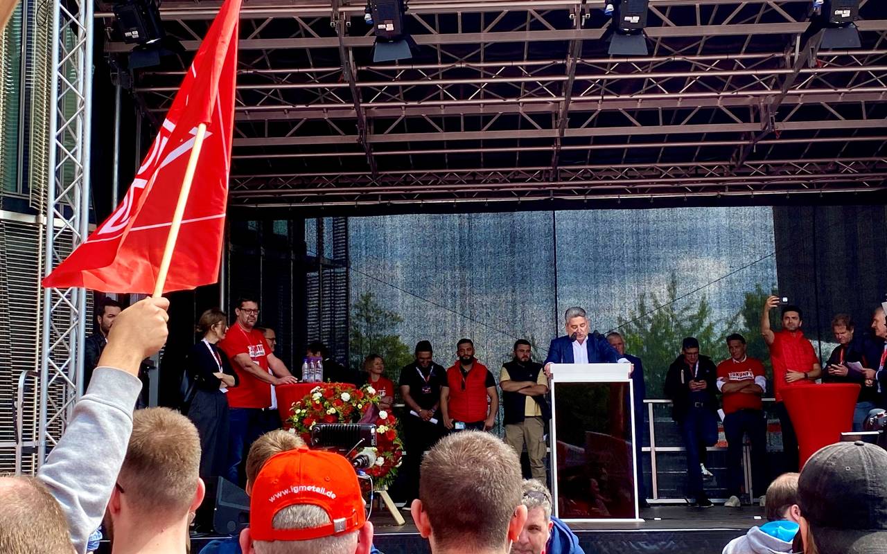 Demo thyssenkrupp Essen