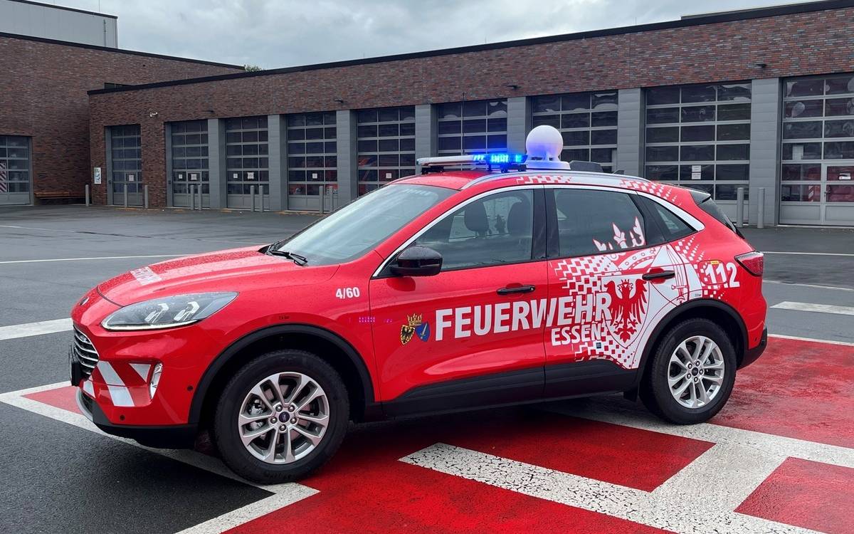 Neue Warn-Fahrzeuge der Feuerwehr Essen