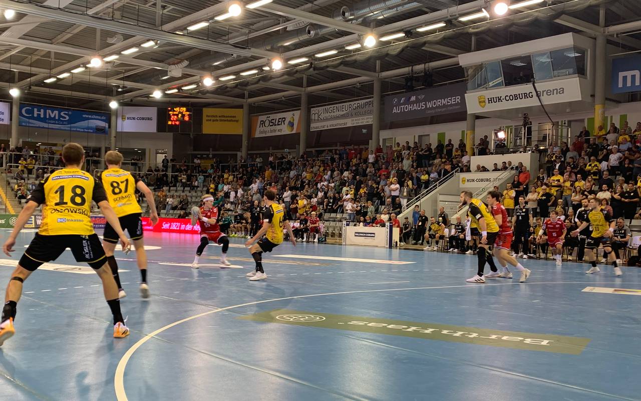 TUSEM Essen auswärts gegen HSC 2000 Coburg