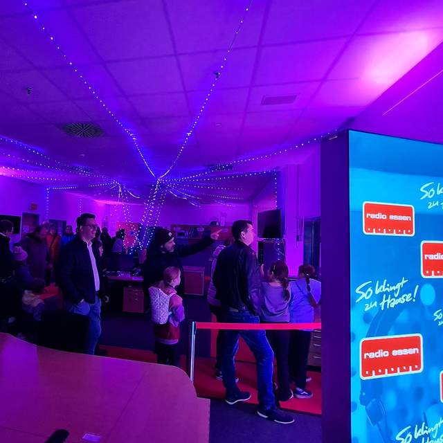 Essen Light Festival 2024 bei Radio Essen