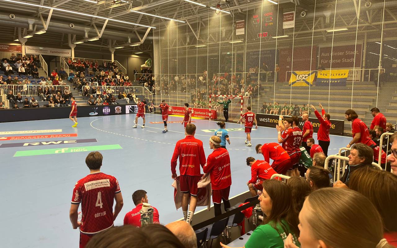 Der TUSEM Essen zaubert sich zur Halbzeit in Führung.