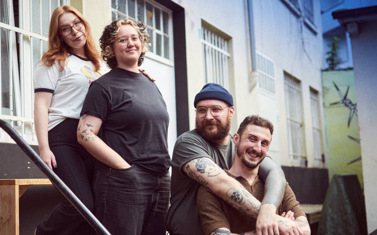 Randi, Alina, Thomas und Andre sind "Fox, Red" aus Bochum.