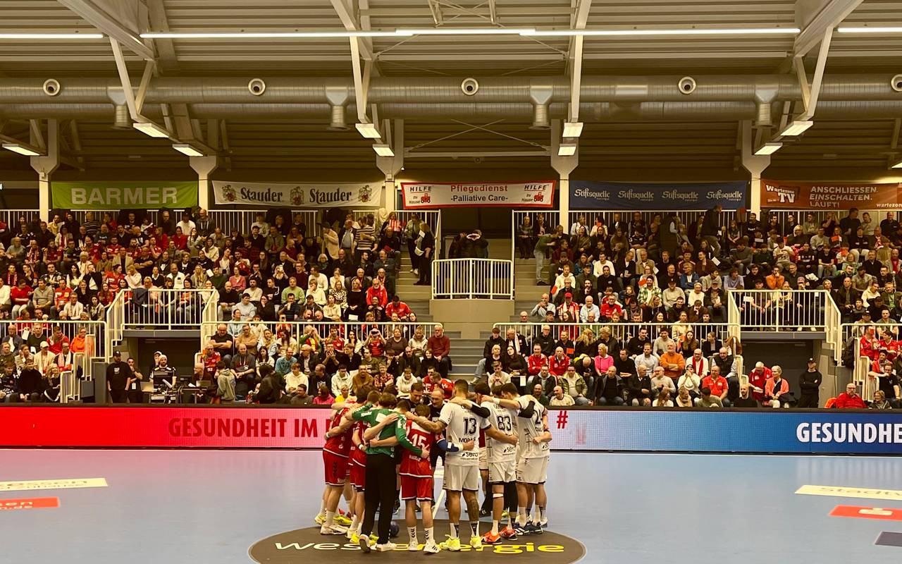 Der TUSEM Essen gegen den Tabellenersten der Handball-Bundesliga - die MT Melsungen.