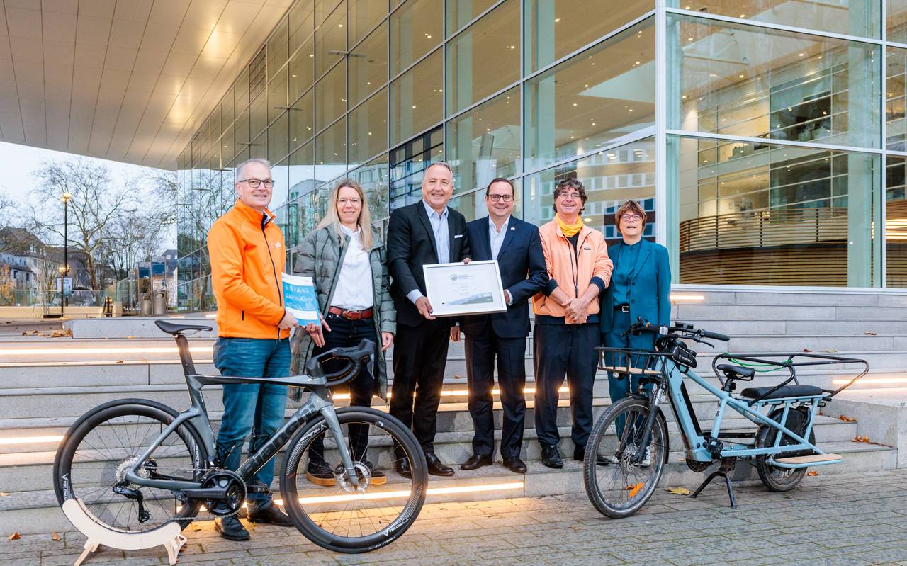 Messe Essen als fahrradfreundlicher Arbeitgeber rezertifiziert