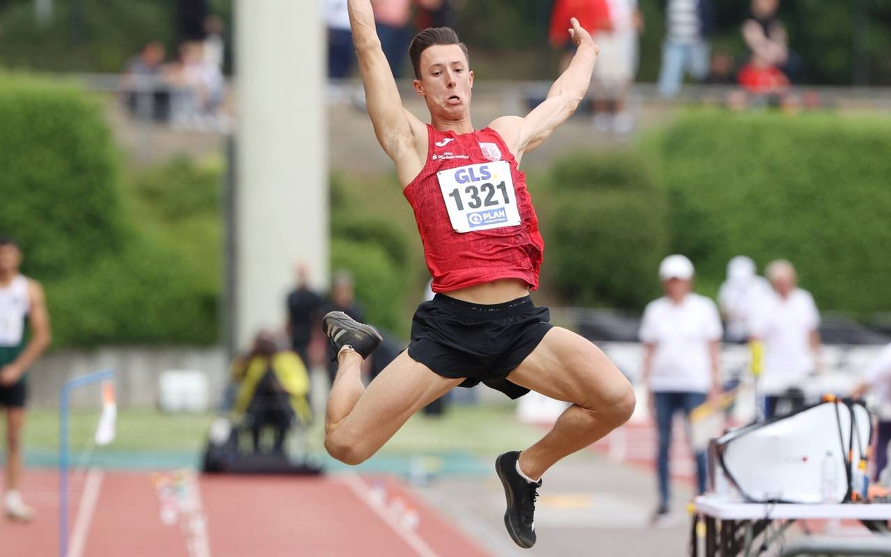 Leichtathlet Kevin Brucha ist das neue Gesicht des TLV Germania und der „Tage der Überflieger“. Im kommenden Jahr geht er bei allen Meisterschaften für Essen an den Start.