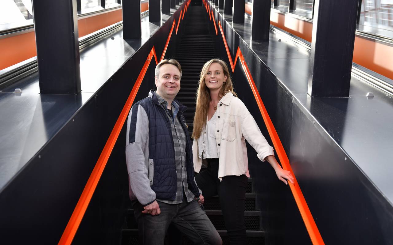 Christian Bannier und Julia Crüsemann von Radio Essen