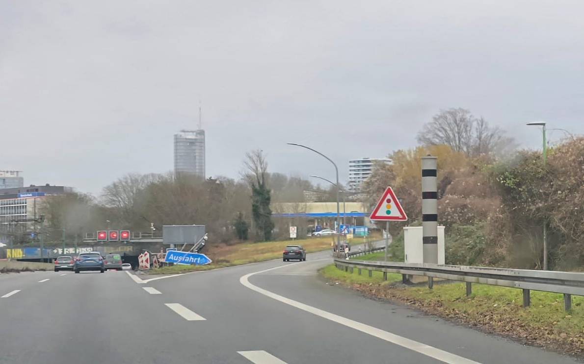 Neuer Blitzer an der A40 in Essen