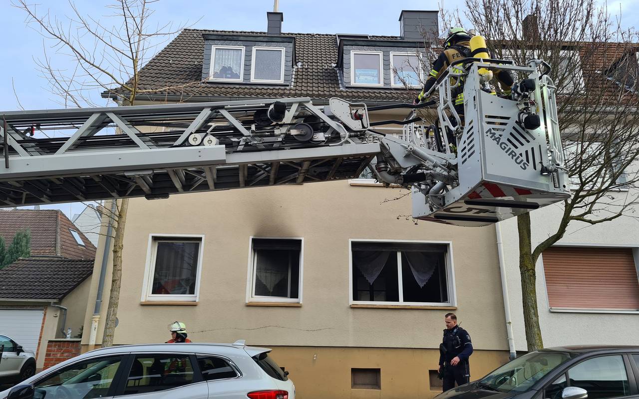 Feuer in Borbeck