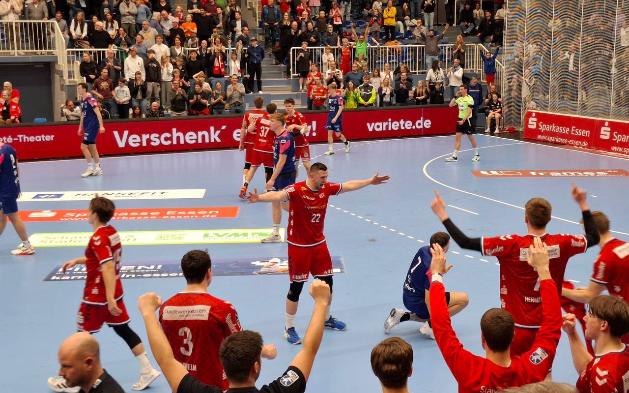 TUSEM Essen atmet im Kampf um den Abstieg erstmal auf.