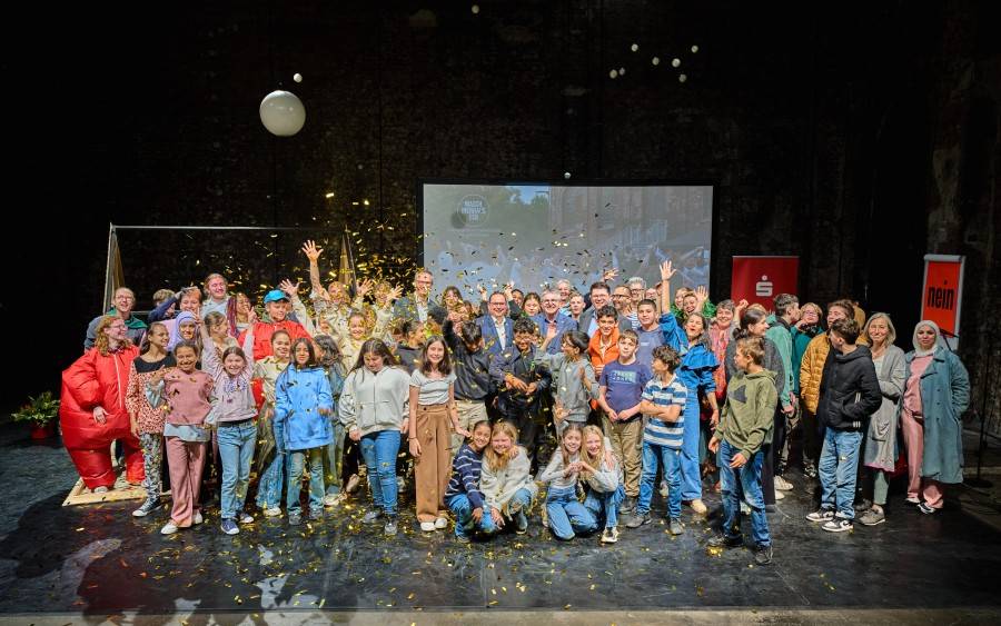 Vorstellung des Theater-Projektes "Zukunft.Zusammen.Bauen" für Kinder und Jugendliche im Essener Norden.