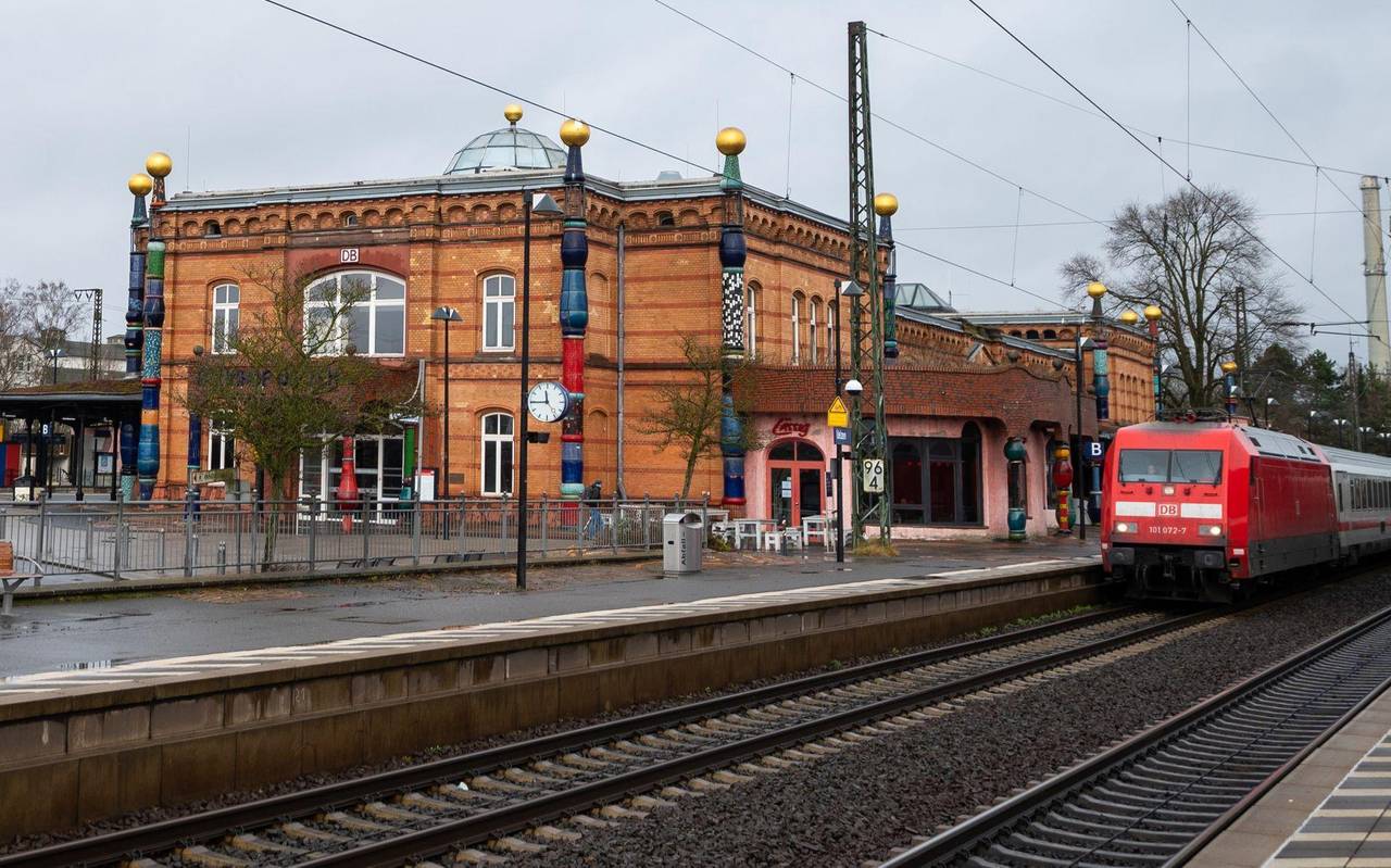 Hundertwasser-Bahnhof in Uelzen