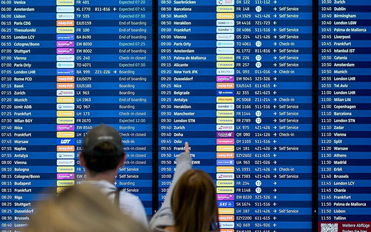 Nach dem Cyberangriff an europäischen Airports - Berlin