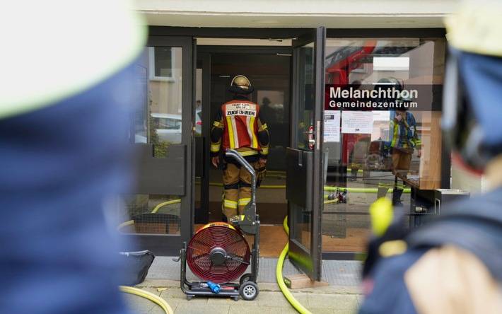 Maßnahmen der FW. Foto: Feuerwehr Essen