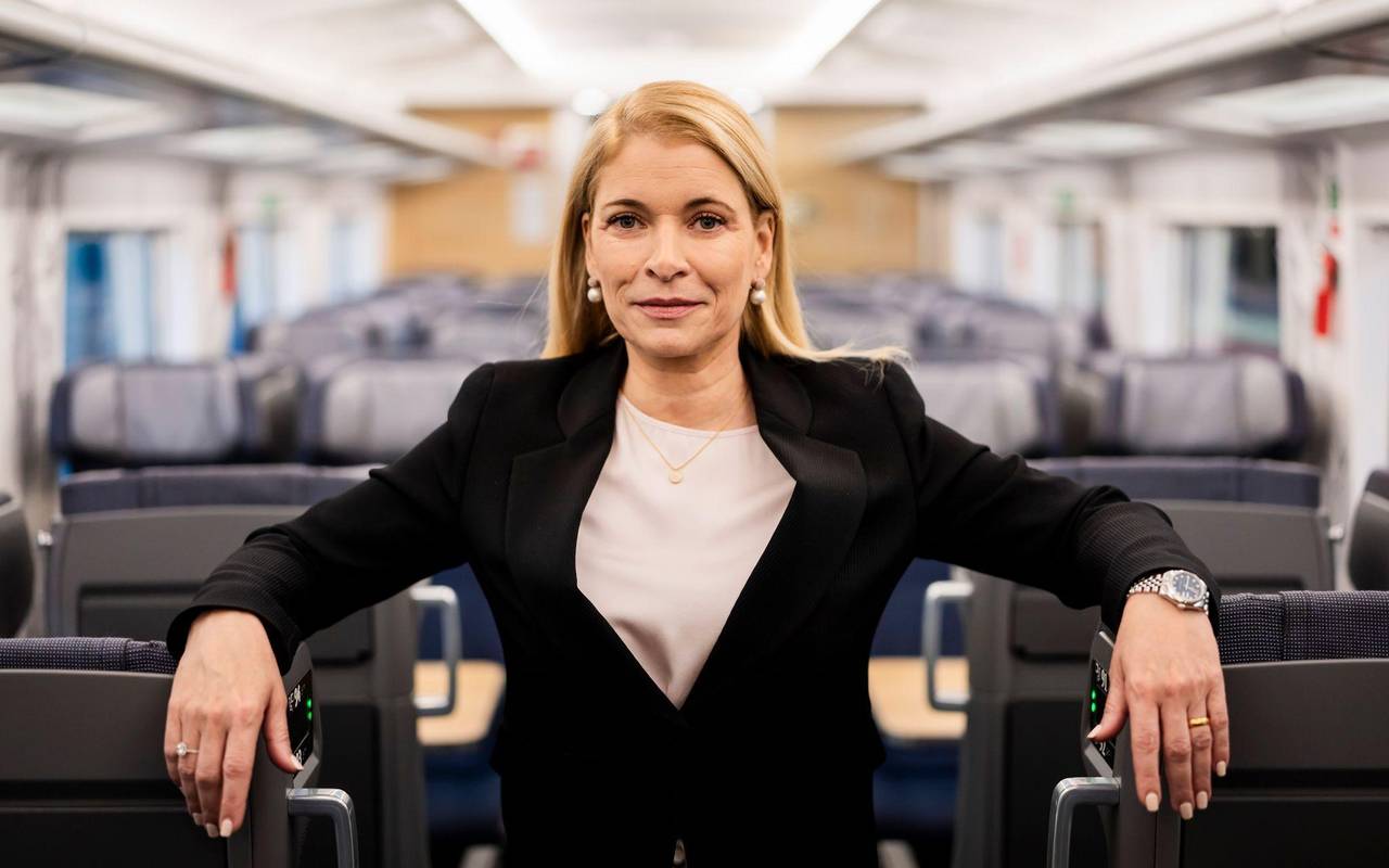 Premiere des neuen ICE L der Deutschen Bahn