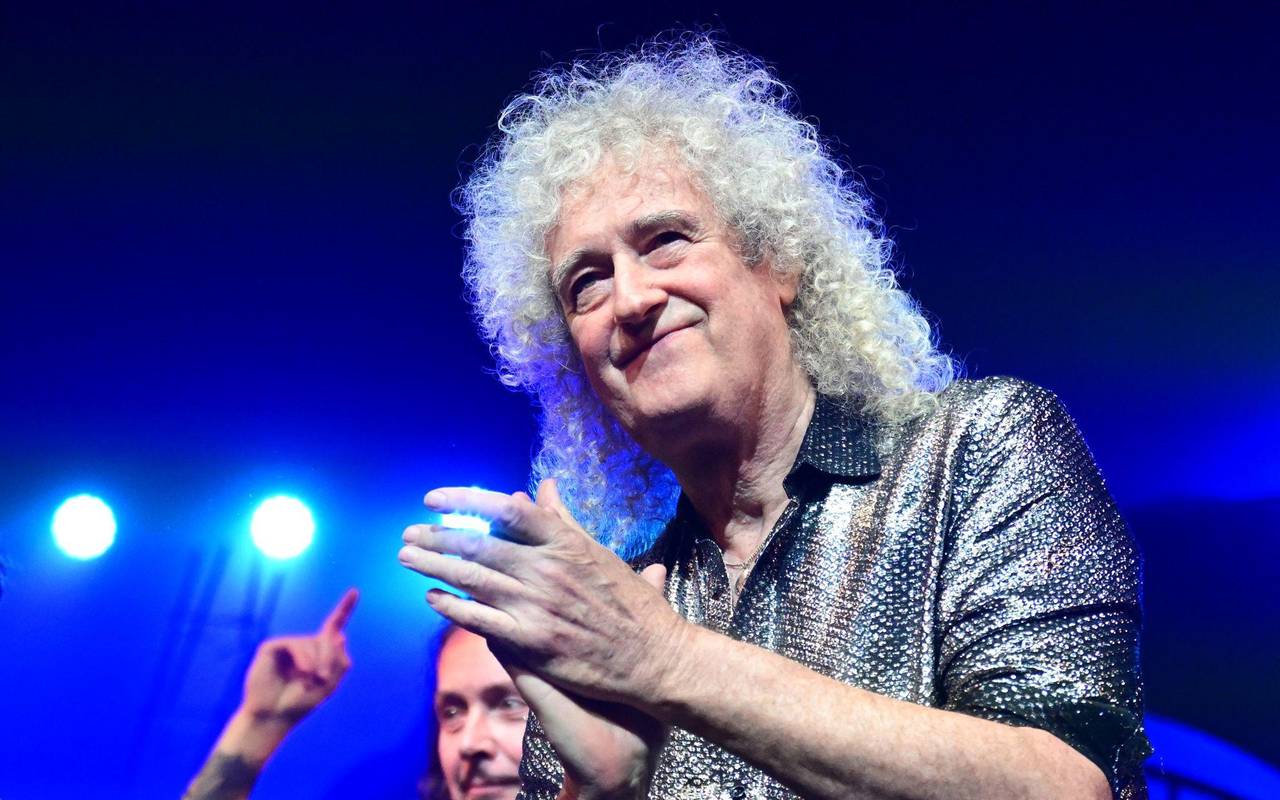 Queen Gitarrist Brian May bei Musical "We will rock you"