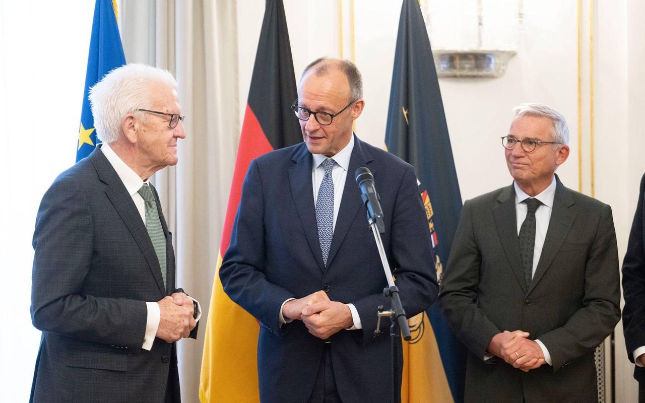 Bundeskanzler Merz - Antrittsbesuch in Baden-Württemberg