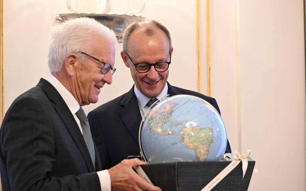 Bundeskanzler Merz zu Antrittsbesuch in Baden-Württemberg