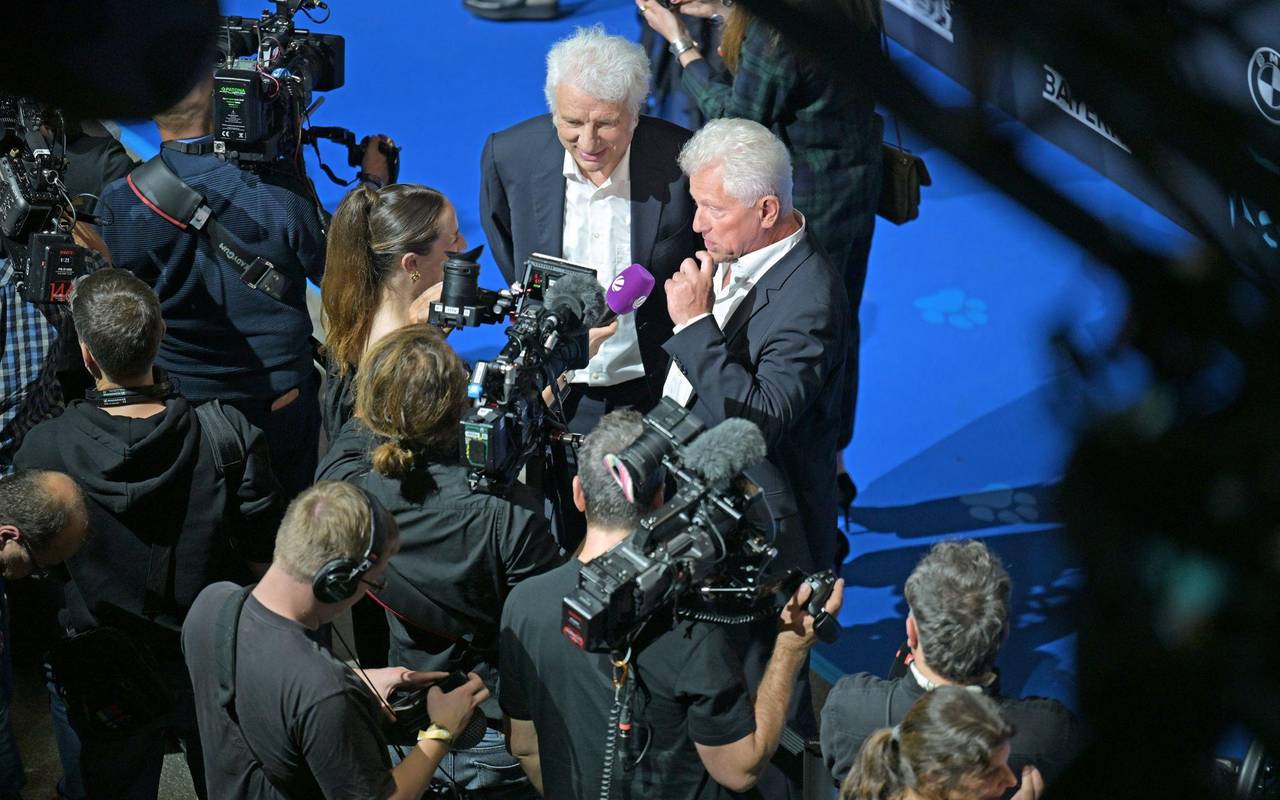 Verleihung des TV- und Streaming-Awards "Blauer Panther"