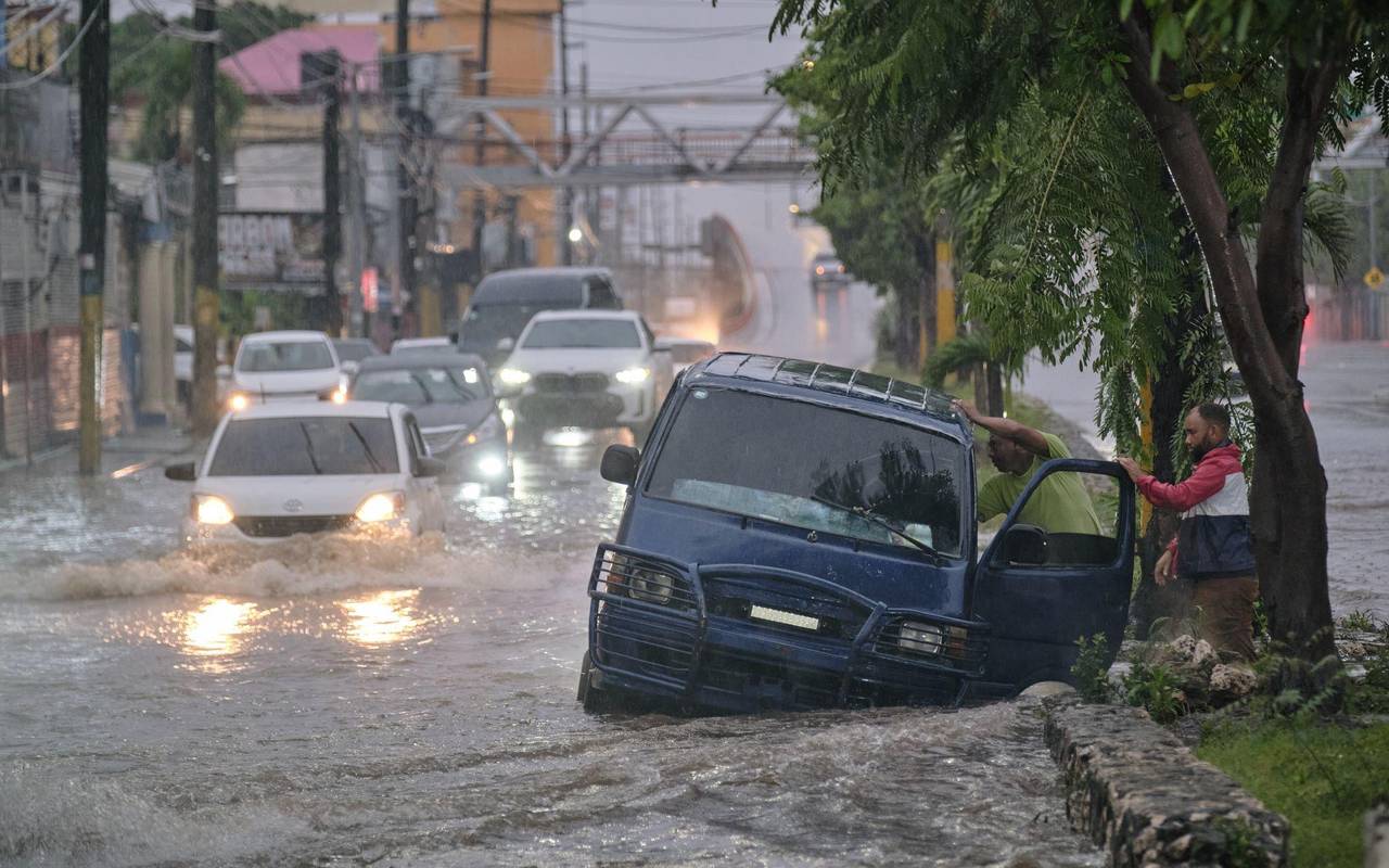 Tropensturm Melissa - Dominikanische Republik