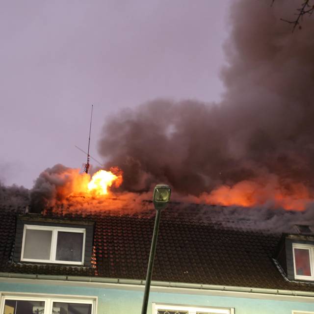 Feuerwehr Essen Brand