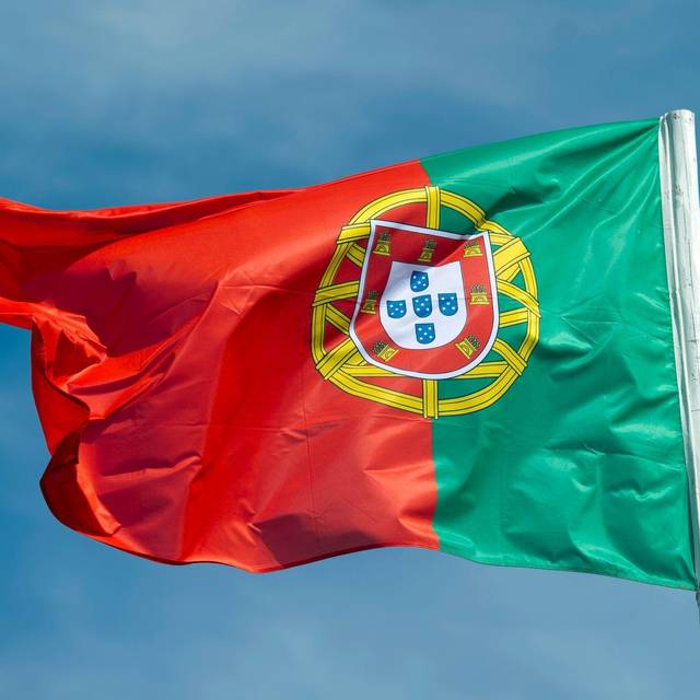 Nationalflagge von Portugal