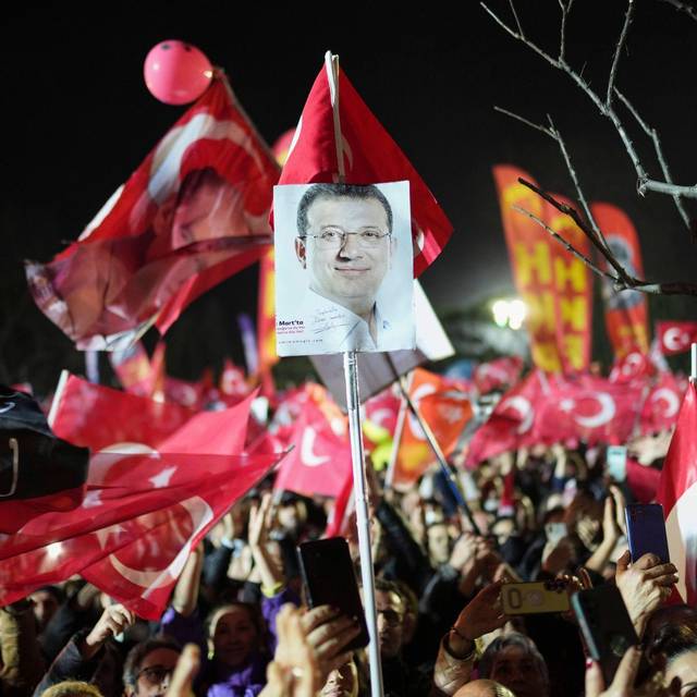 Proteste nach der Festnahme des Istanbuler Bürgermeisters