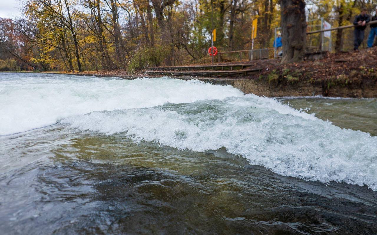Weitere Entwicklung an der Eisbachwelle