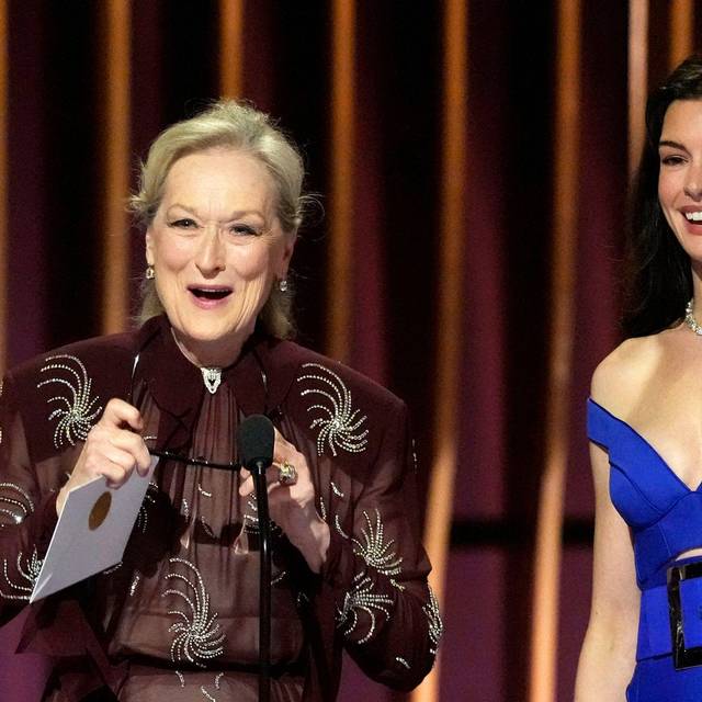 Meryl Streep und Anne Hathaway