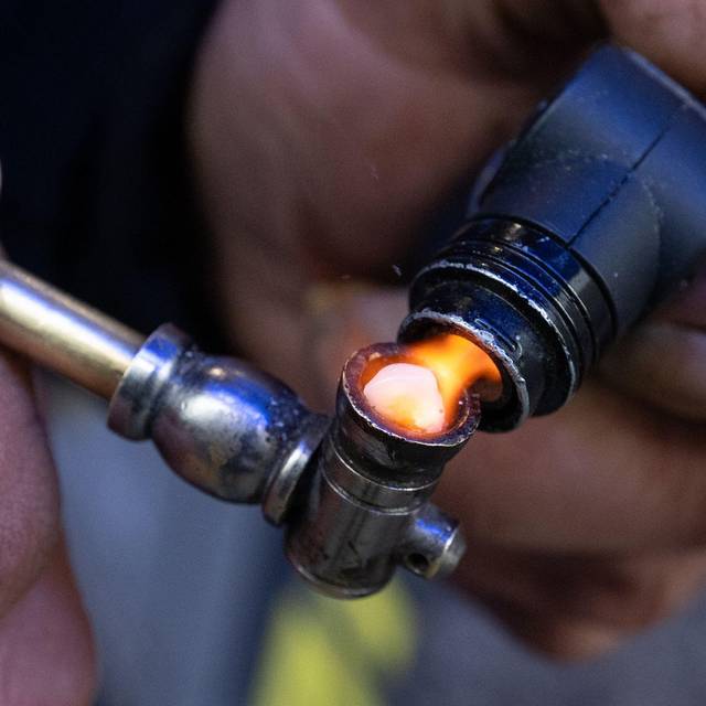 Crack-Süchtige in Frankfurt