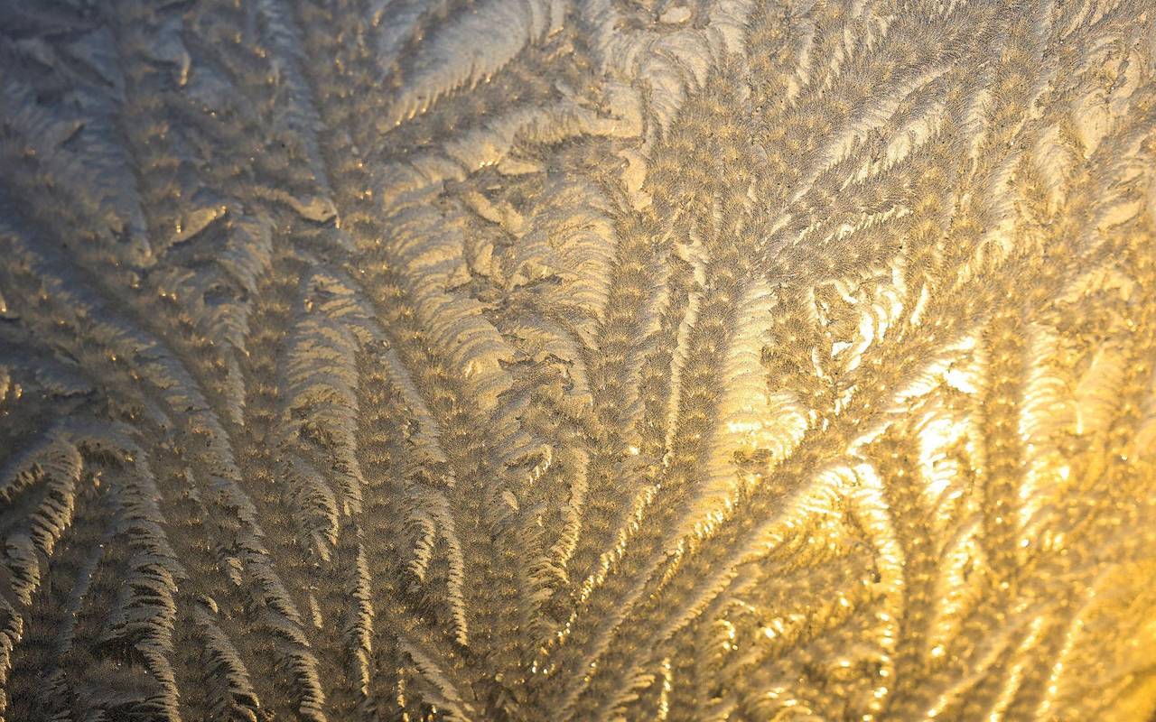 Winterliches Wetter in Sachsen