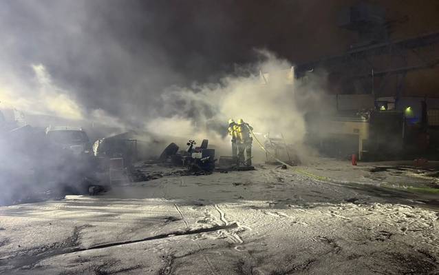 Maßnahmen der Feuerwehr Foto: Feuerwehr Essen