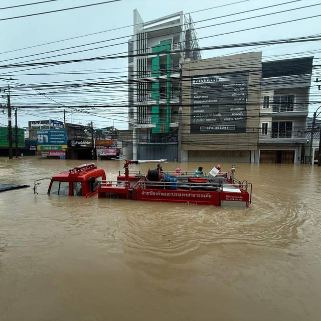 Überschwemmungen in Thailand