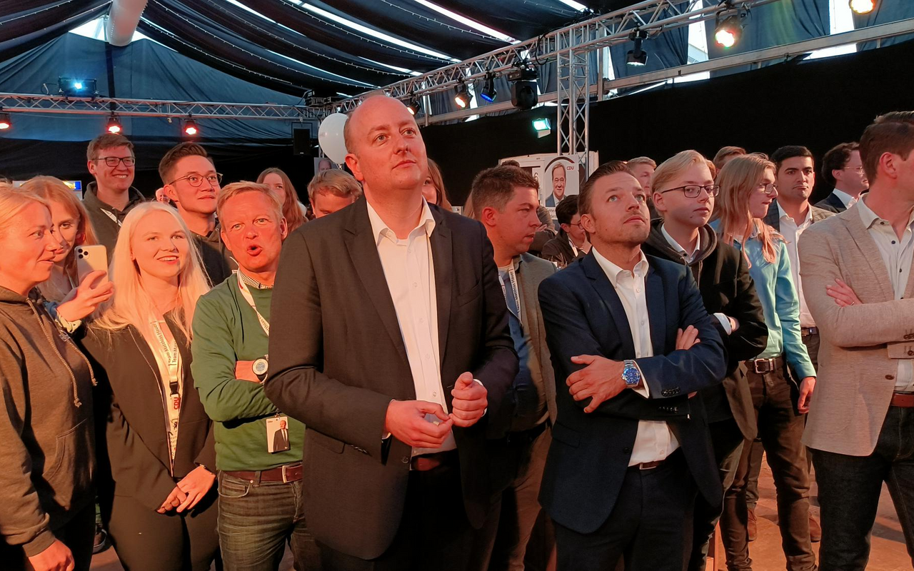 CDU Essen mit Kandidat Matthias Hauer