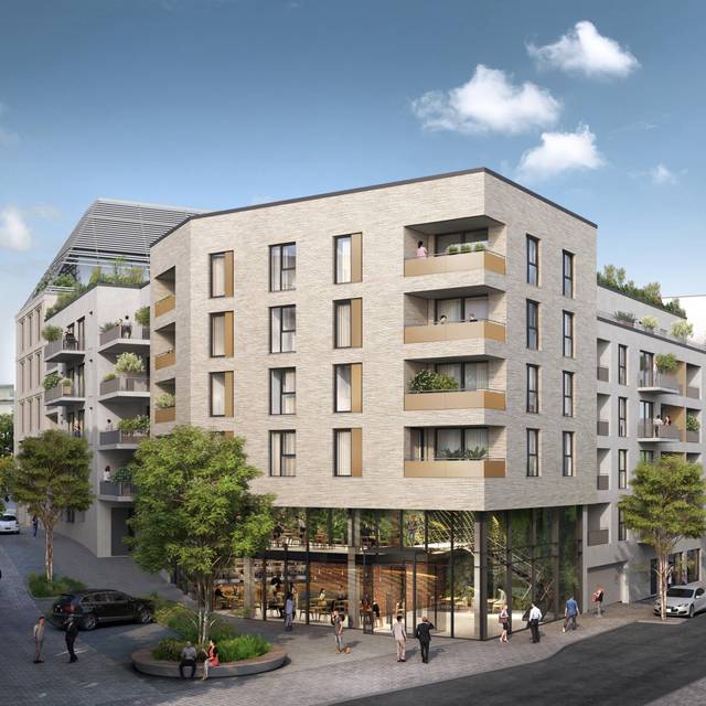Neubau Wohnkomplex Weberplatz Essen