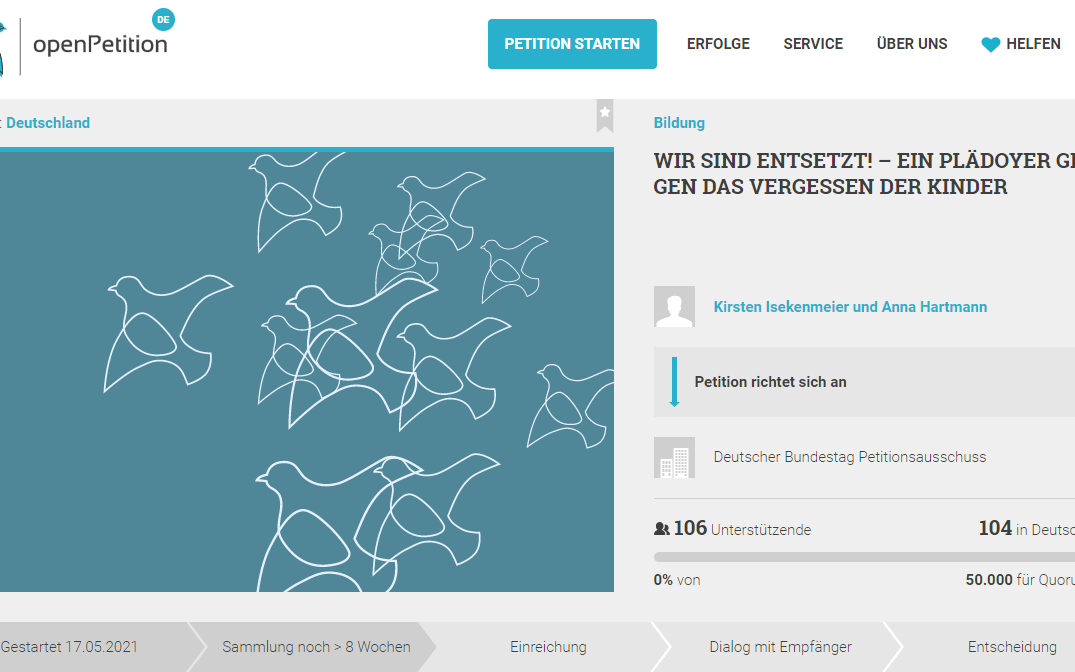 Zwei Mütter aus Essen haben eine Petition zum Schulbetrieb gestartet.