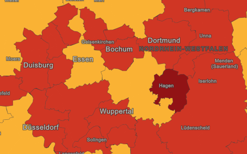 Inzidenz in Essen unter 50