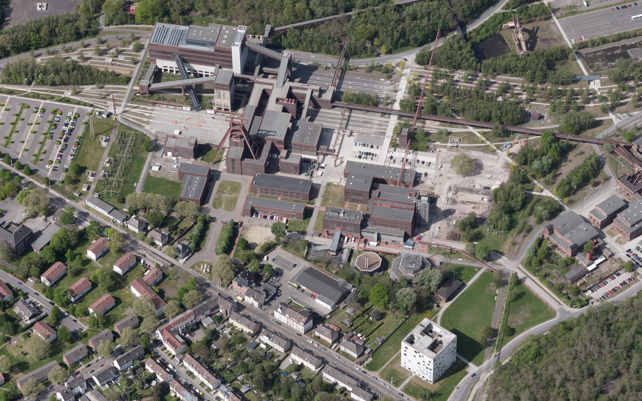 Zollverein in Essen im Luftbild des RVR