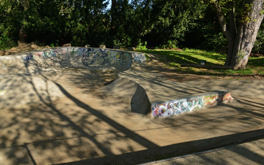 Die Skateanlage in Essen-Kray wird aktuell erweitert