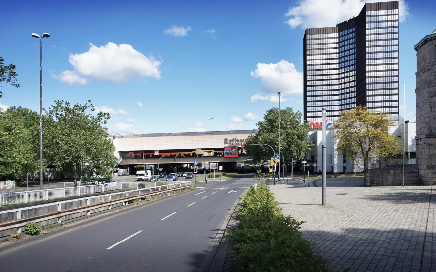 Hier soll die Umweltspur in Essen entstehen.