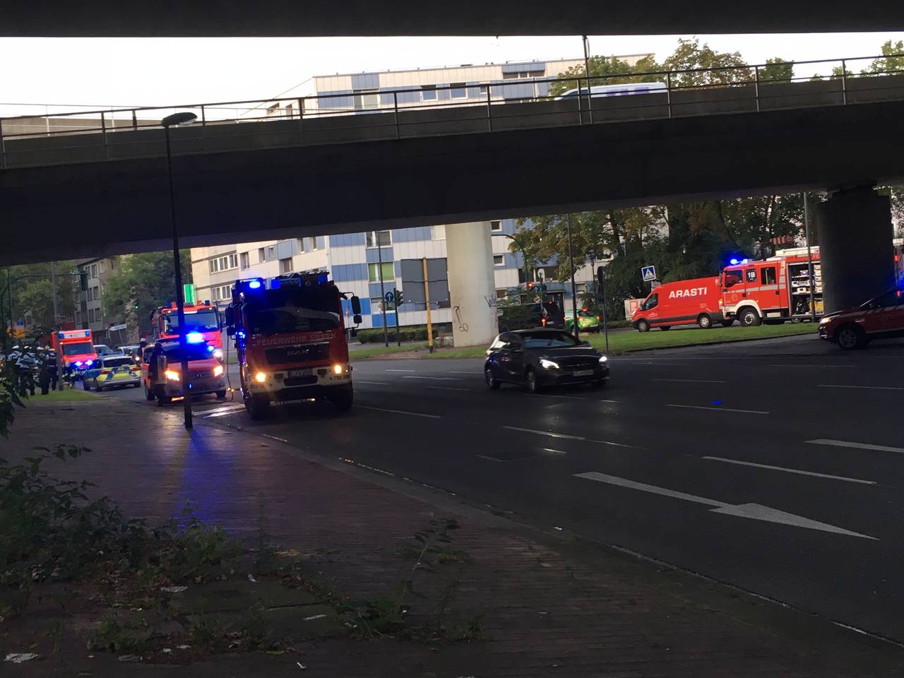Schwerer Unfall an der Helbingstraße in Essen Radio Essen