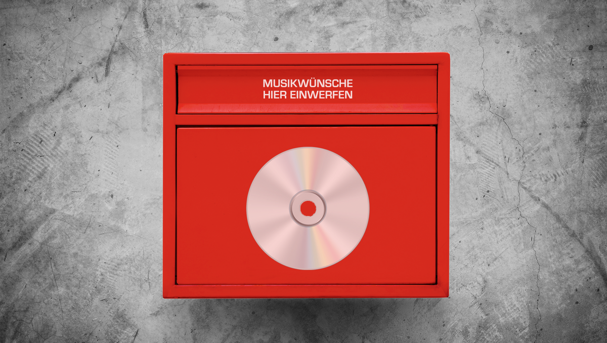 Musikwunsch Briefkasten CD Musik