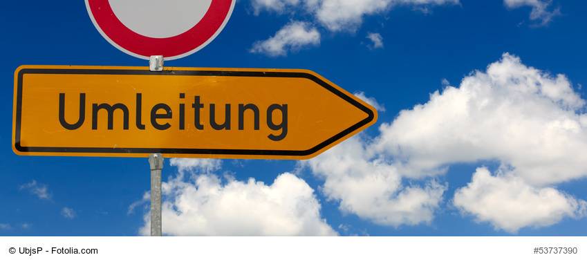 Vorbereitungen in Essen auf A42-Umleitung - Straße gesperrt