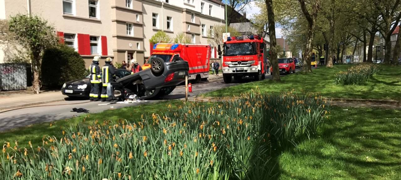 Weniger Autounfälle in Essen - Grund ist Corona!