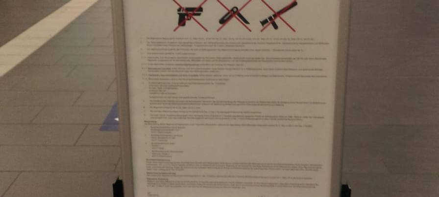 Hauptbahnhof Essen ist wieder Waffenverbotszone auf Zeit