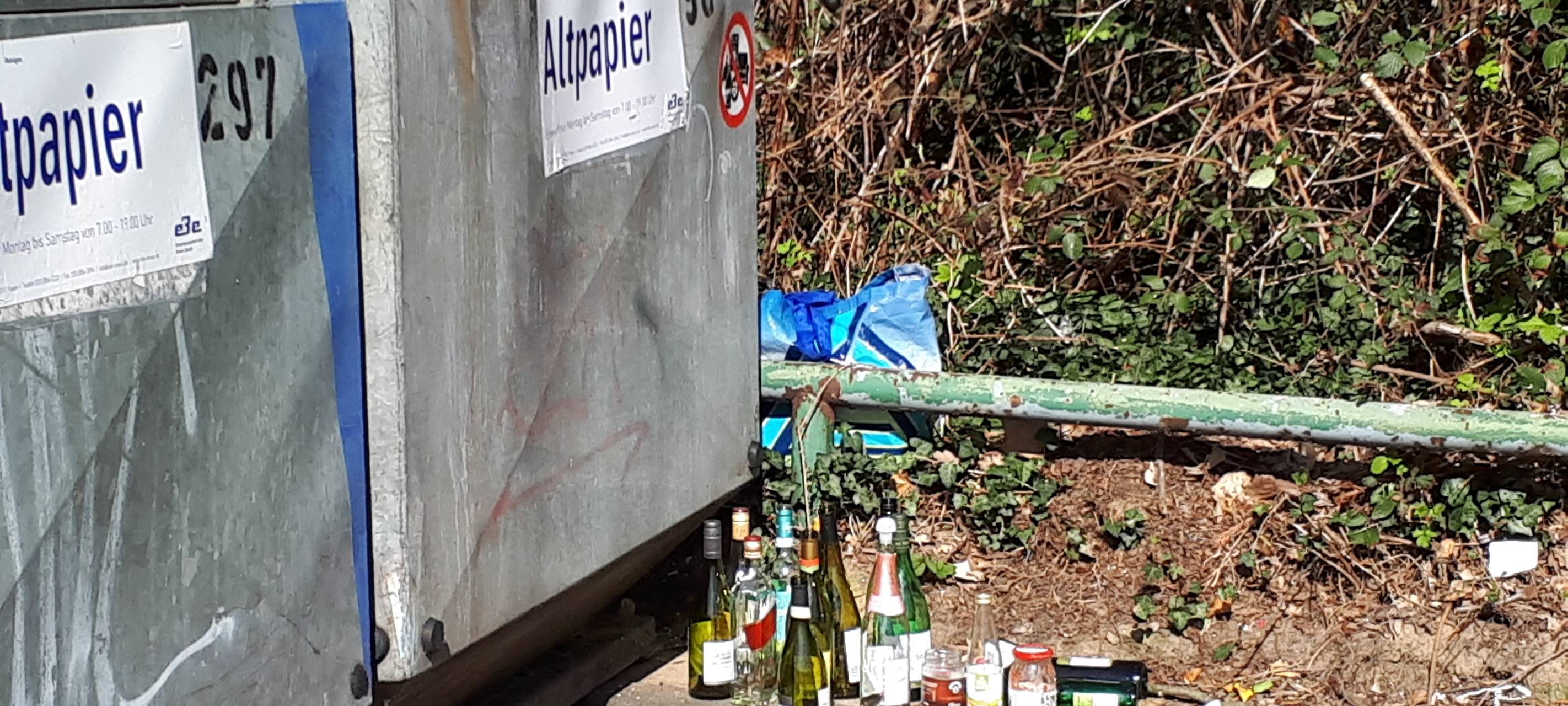 Essen: Schluss mit zugemüllten Containern durch digitalen Sensor