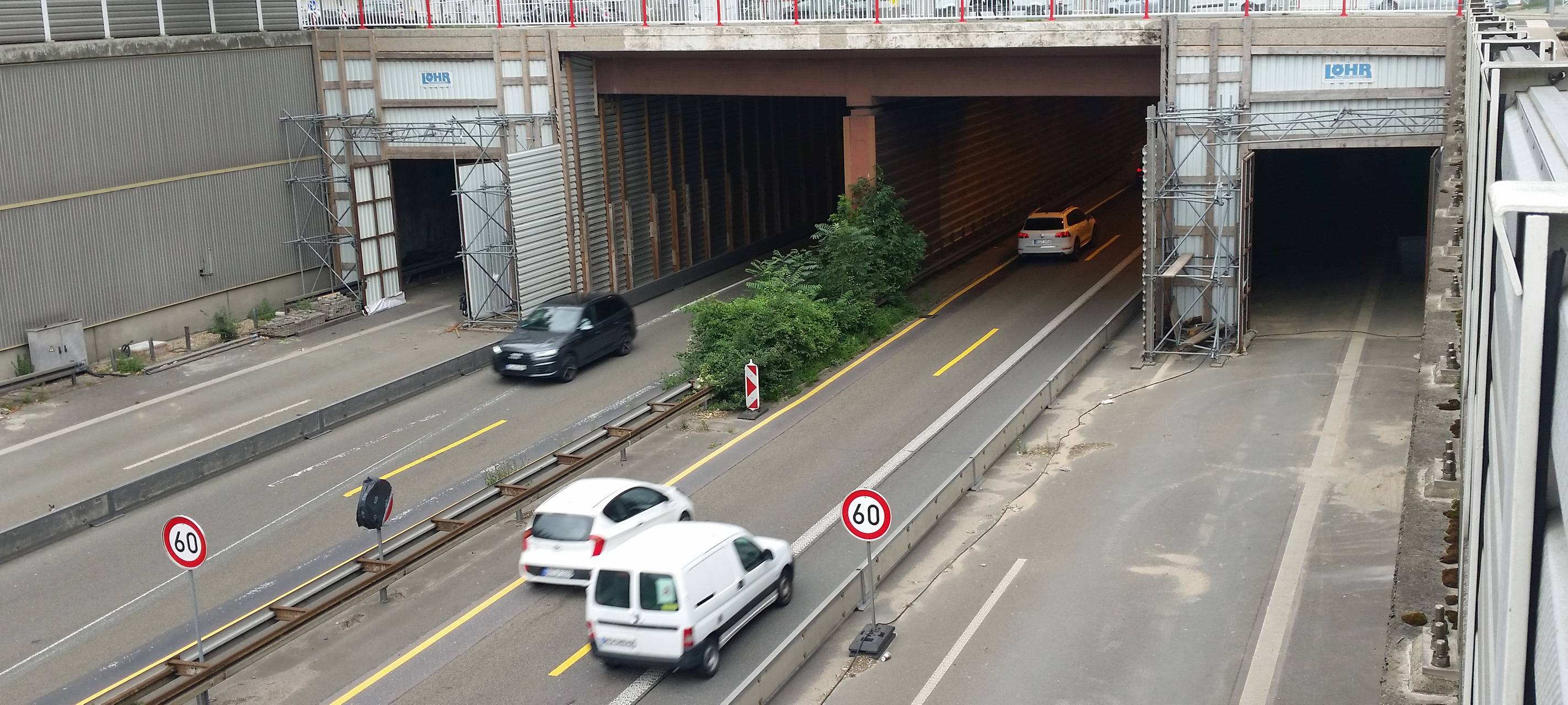 Autobahn A52 heute Nacht gesperrt