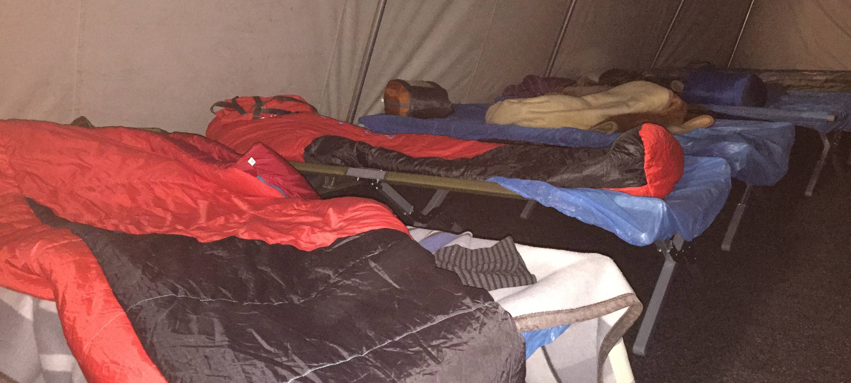 DRK Essen bietet Obdachlosen Zuflucht bei kaltem Wetter