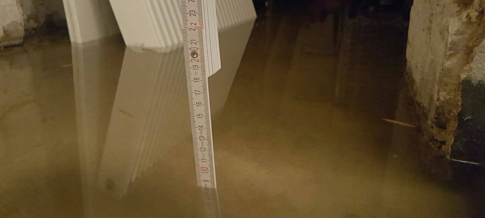 System gegen nasse Keller in Essen-Karnap teilweise fertig