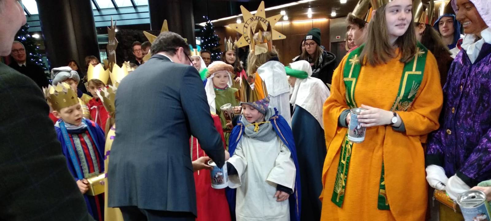Sternsinger in Essen ziehen Bilanz